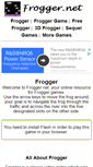 Mobile Screenshot of frogger.net